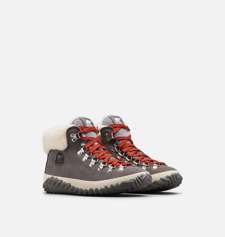 Womens Snow Boots Grey - Sorel Out N About™ Plus Conquest Low - 805-URFPVW